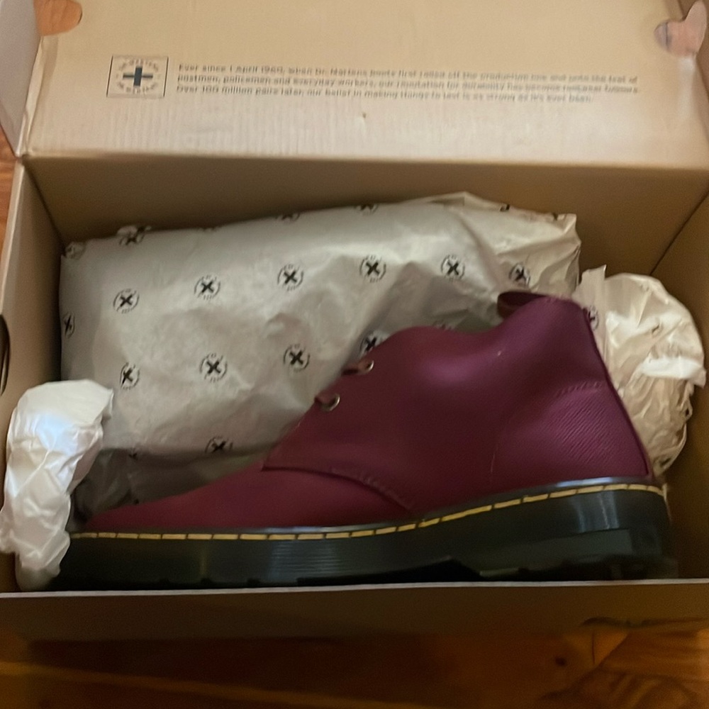 Dr Martens Canvas boot never worn